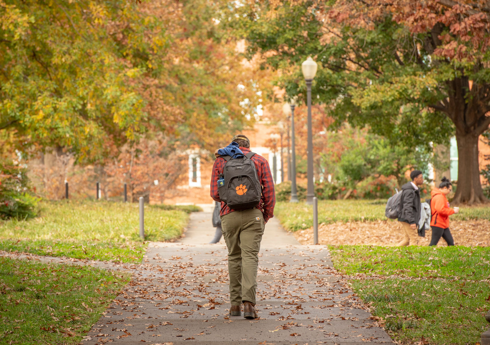 Clemson campus in fall